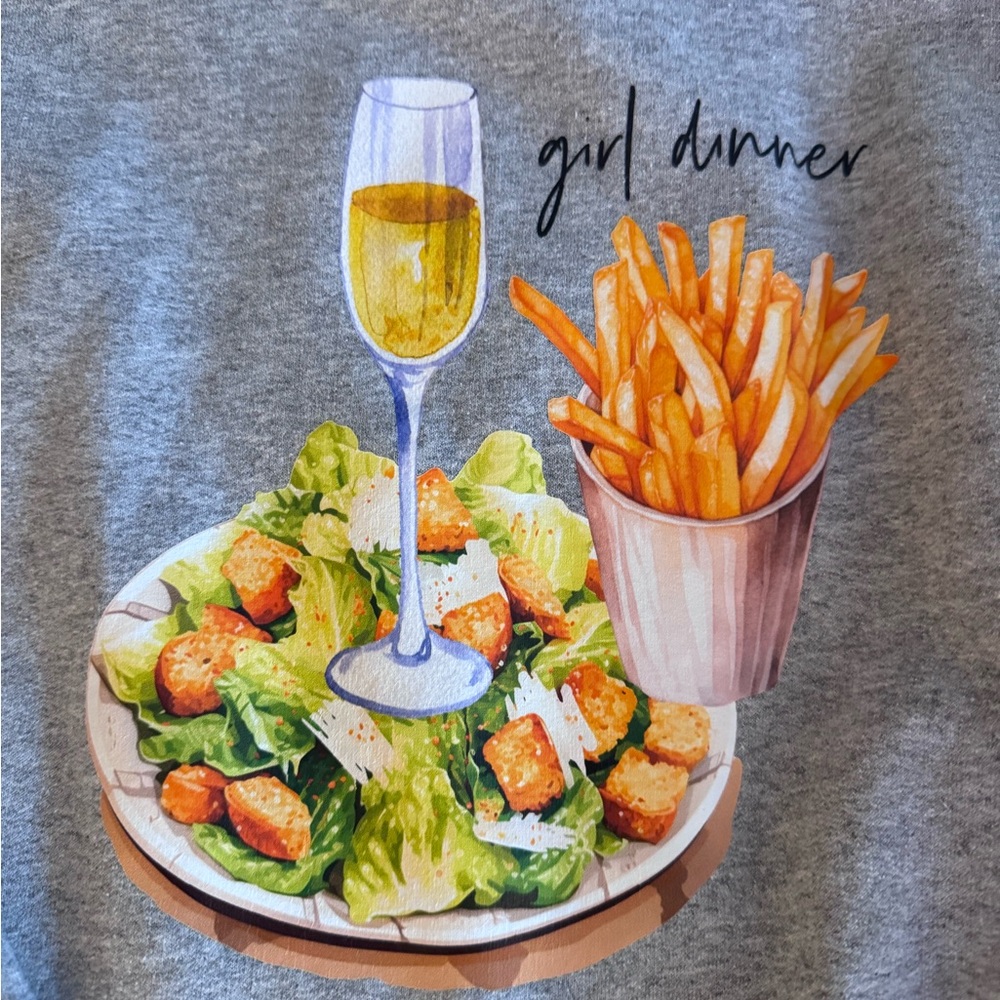 Girl Dinner Sweatshirt!!